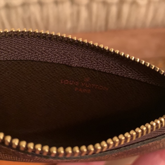 Brand New!! Authentic Louis Vuitton Damier Ebene CanvasCoin Pochette/ Key Pouch. - Picture 9 of 14